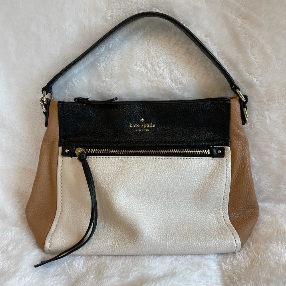 Kate Spade leather colorblock handbag